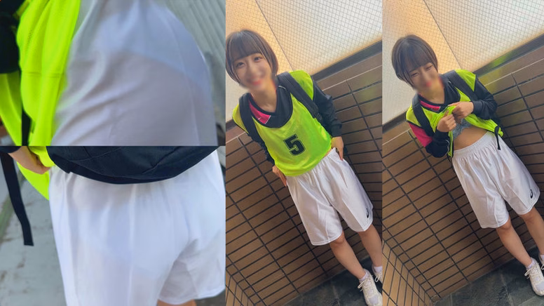 小島ちゃんの透けパンが織りなす視覚的興奮と、汗に濡れた体が生む生々しい臨場感が特徴的です